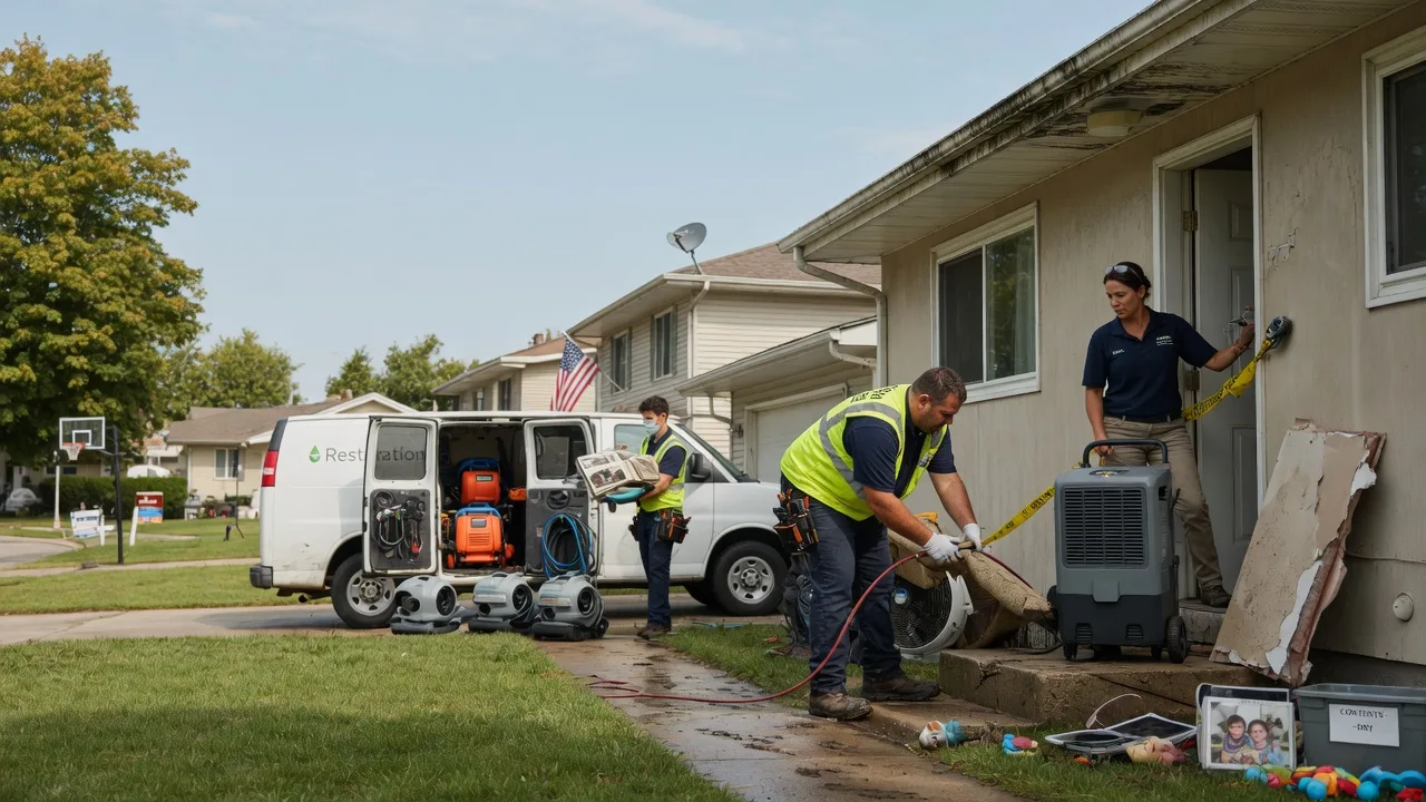 Water Damage Restoration in Anderson, IN near me